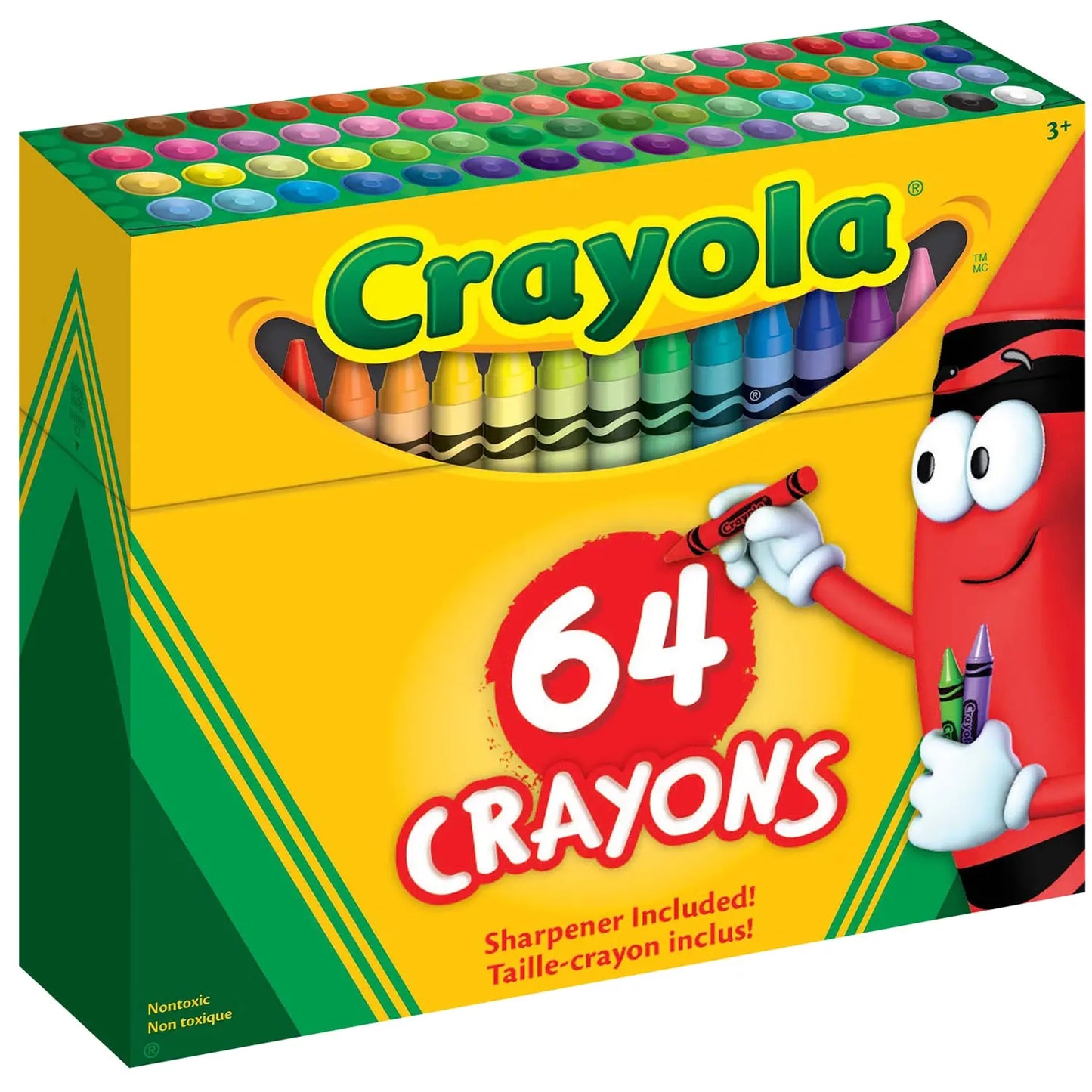 Crayola Crayons, Assorted Colours, 64/PK