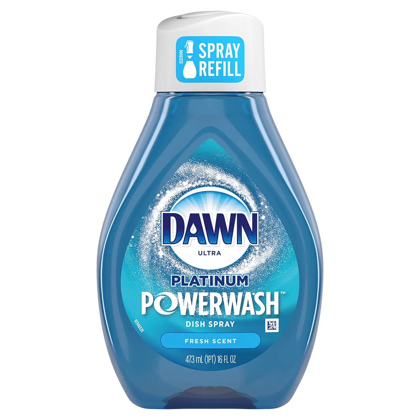 Dawn Ultra Platinum PowerWash Dish Spray Refill, 473 mL