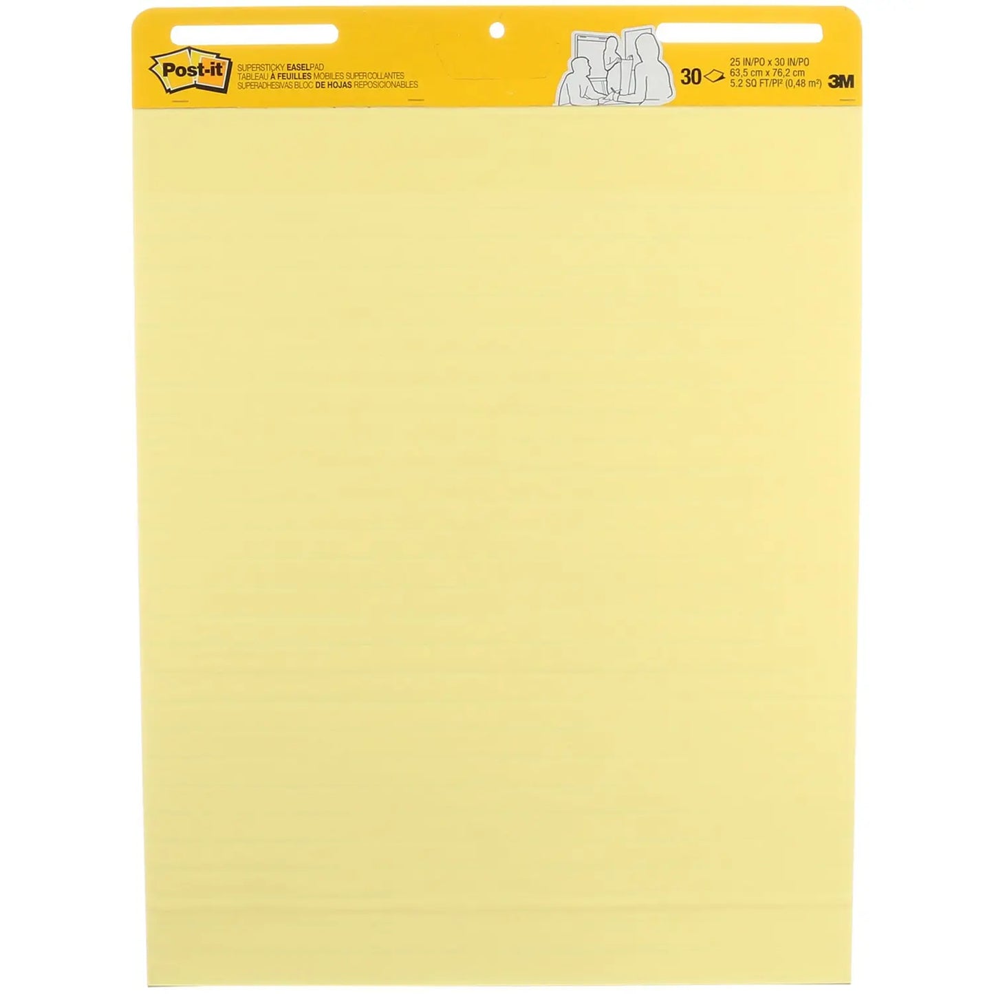 POST-IT EASEL PAD YELLOW LINED