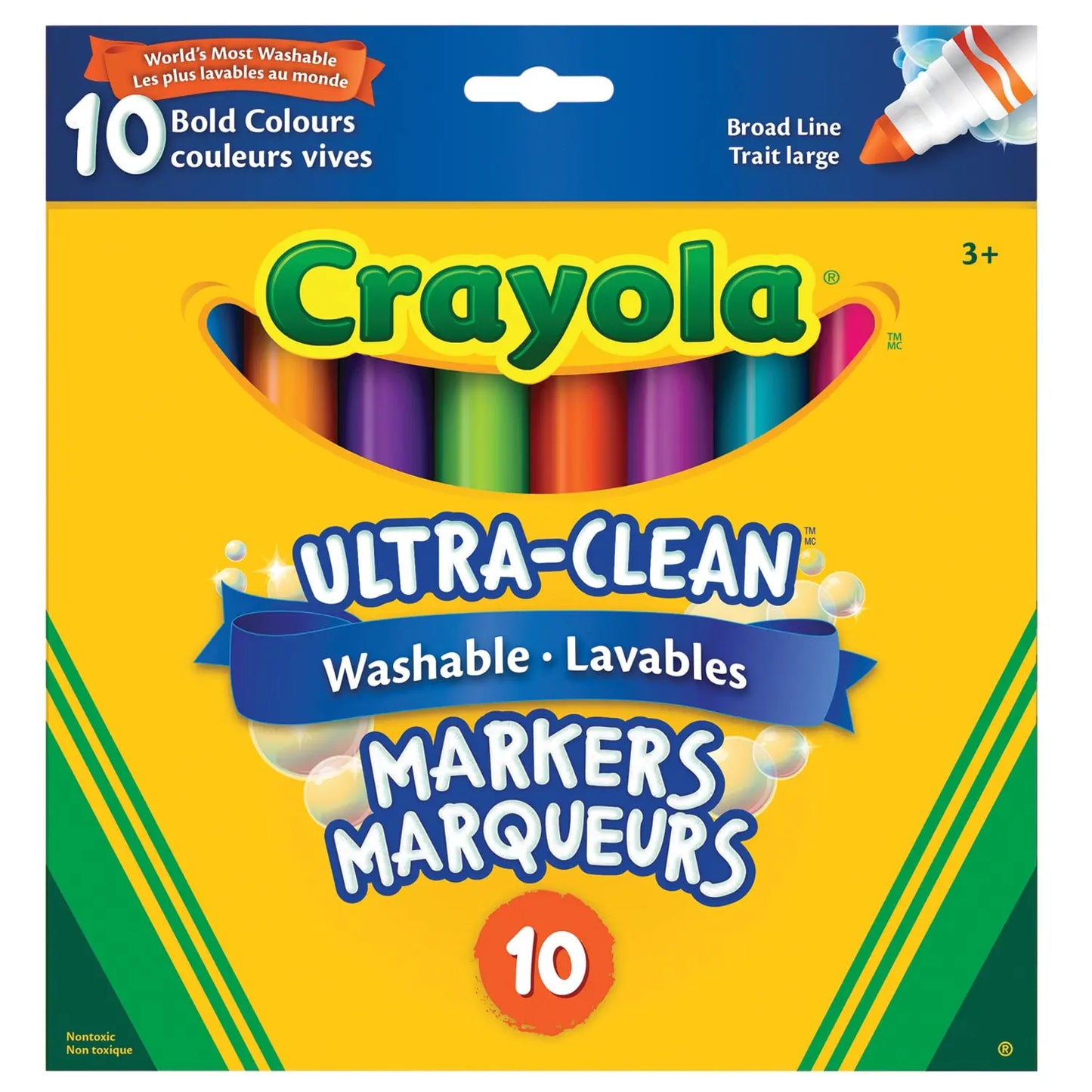 Crayola Ultra-Clean Washable Markers (10/PK)