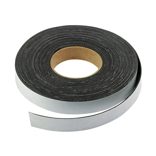 FileMode Peel-N-Stick Magnetic Tape, Black, 1/2" x 100'