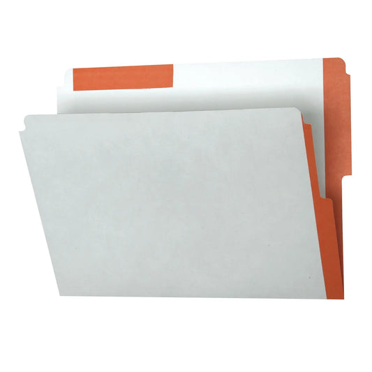 Pendaflex Top & End Tab Shelf Folders with Colour Stripes