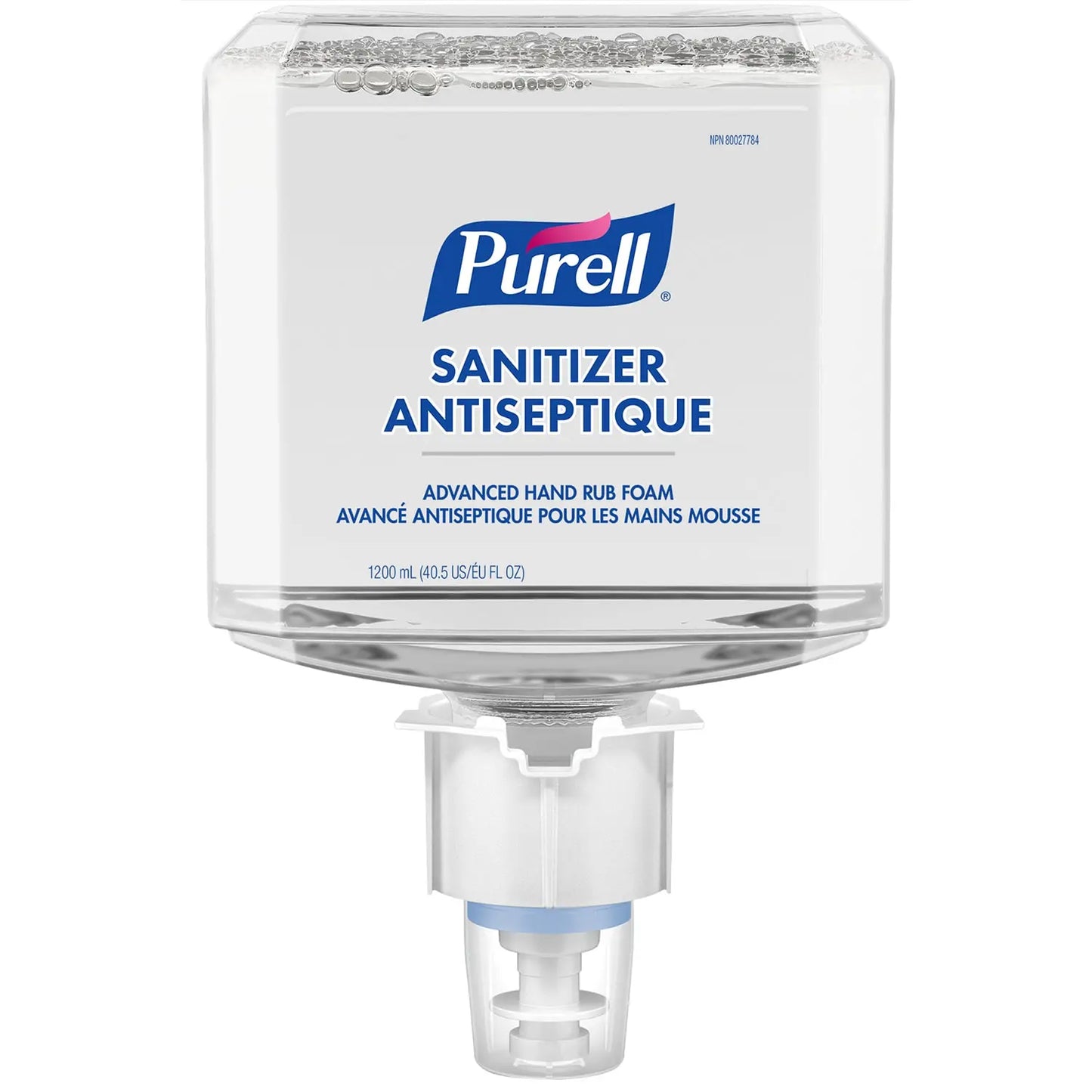 Purell Healthcare Advanced Hand Sanitizer Gentle & Free Foam, 70% Alcohol Content, For ES6 Dispensers, 1,200 mL, Carton of 2