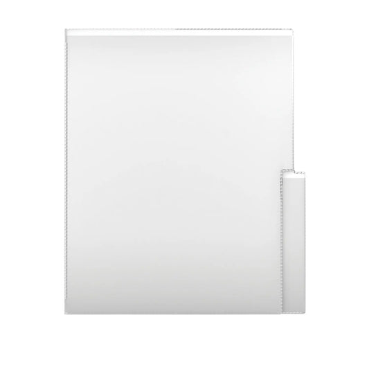 Davis Group QuickFit Project File Folders, White, Letter Size, 5/PK