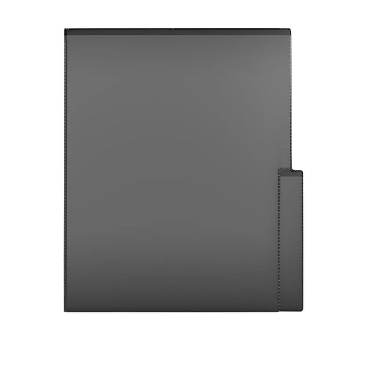 Davis Group QuickFit Project File Folders, Black, Letter Size, 5/PK