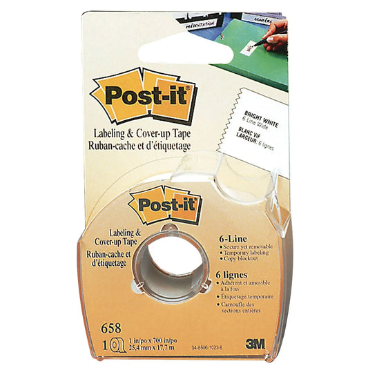 Post-it Labeling and Cover-Up Correction Tape