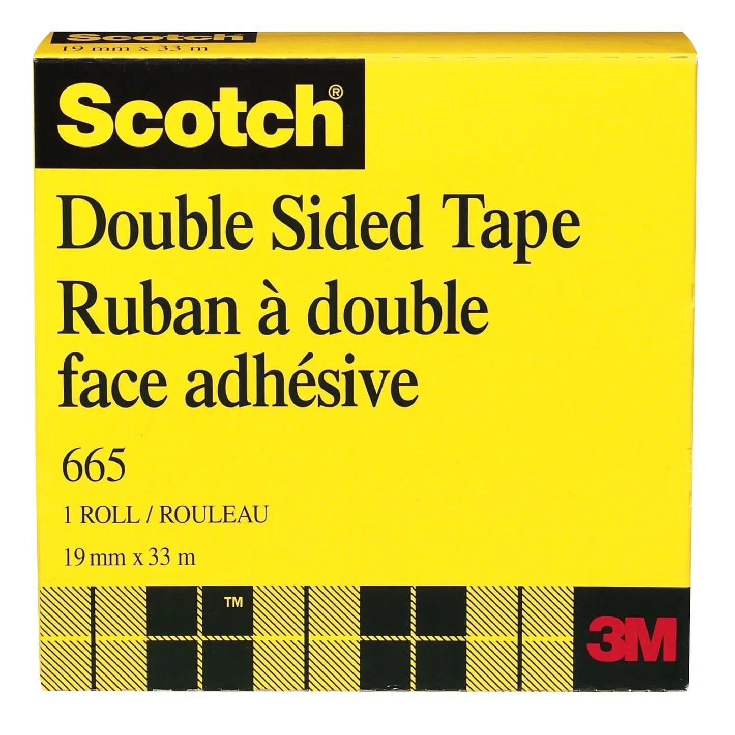 Scotch Double Sided Transparent Tape 19mm