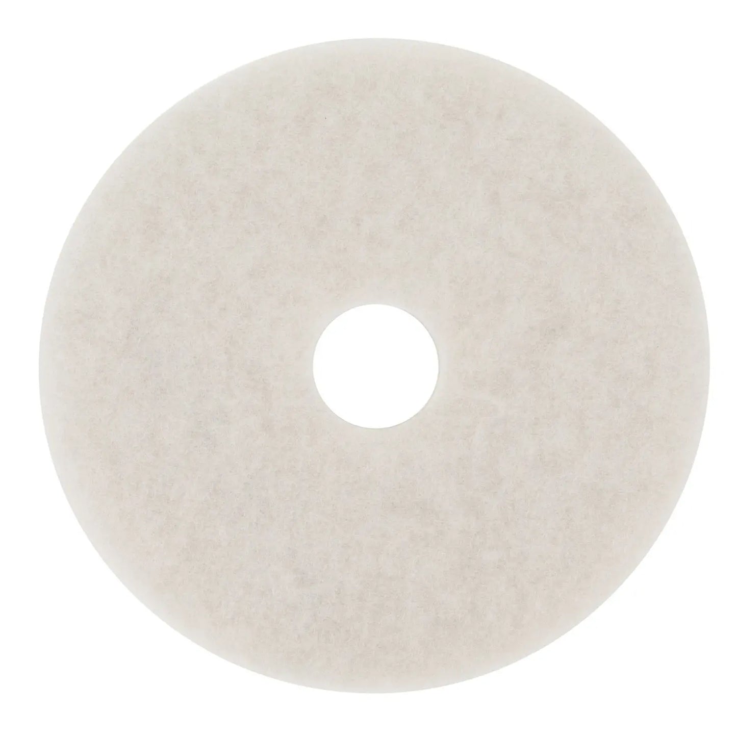 3M 4100 Super Polish Pad, White, 20", 5/CT