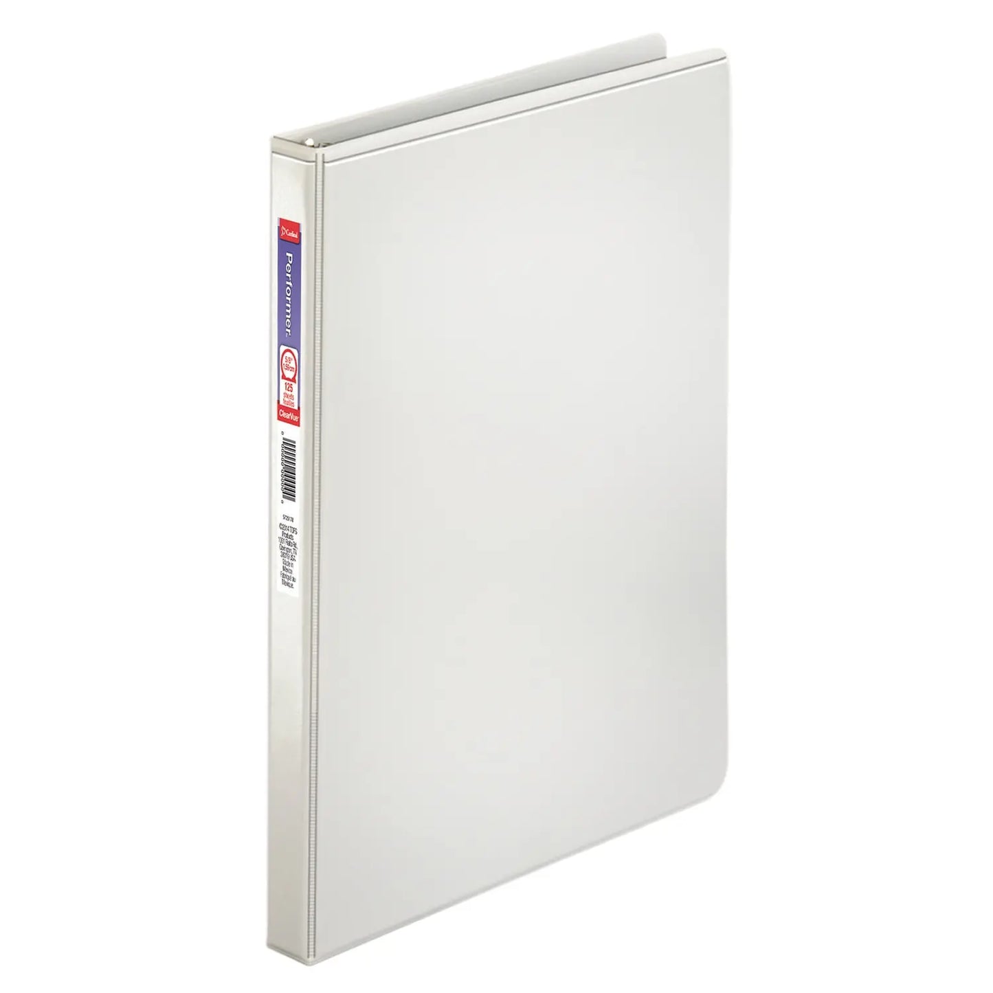 Cardinal 5/8" Performer ClearVue Letter-size (8 1/2" x 11") Round-Ring Binder