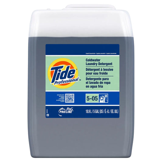 Tide Professional Coldwater Laundry Detergent, Concentrated Closed Loop, 18.9 L