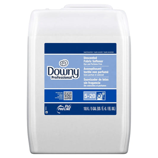 Downy Professional Fabric Softener, Concentrate Closed Loop, Unscented, 18.9 L