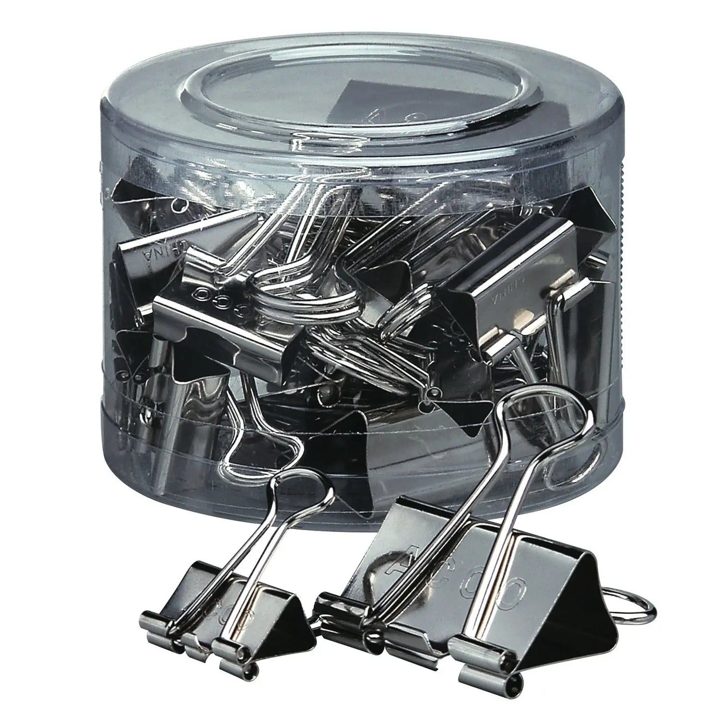 Acco Presentation Binder Clips, Silver Finish, Assorted Sizes, 30/PK