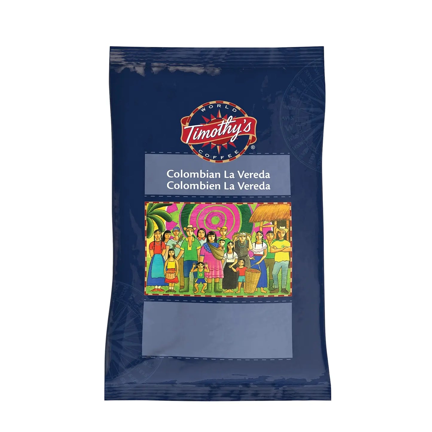 Timothy's Ground Coffee - Colombian La Vereda - 2.5oz (24/BX)