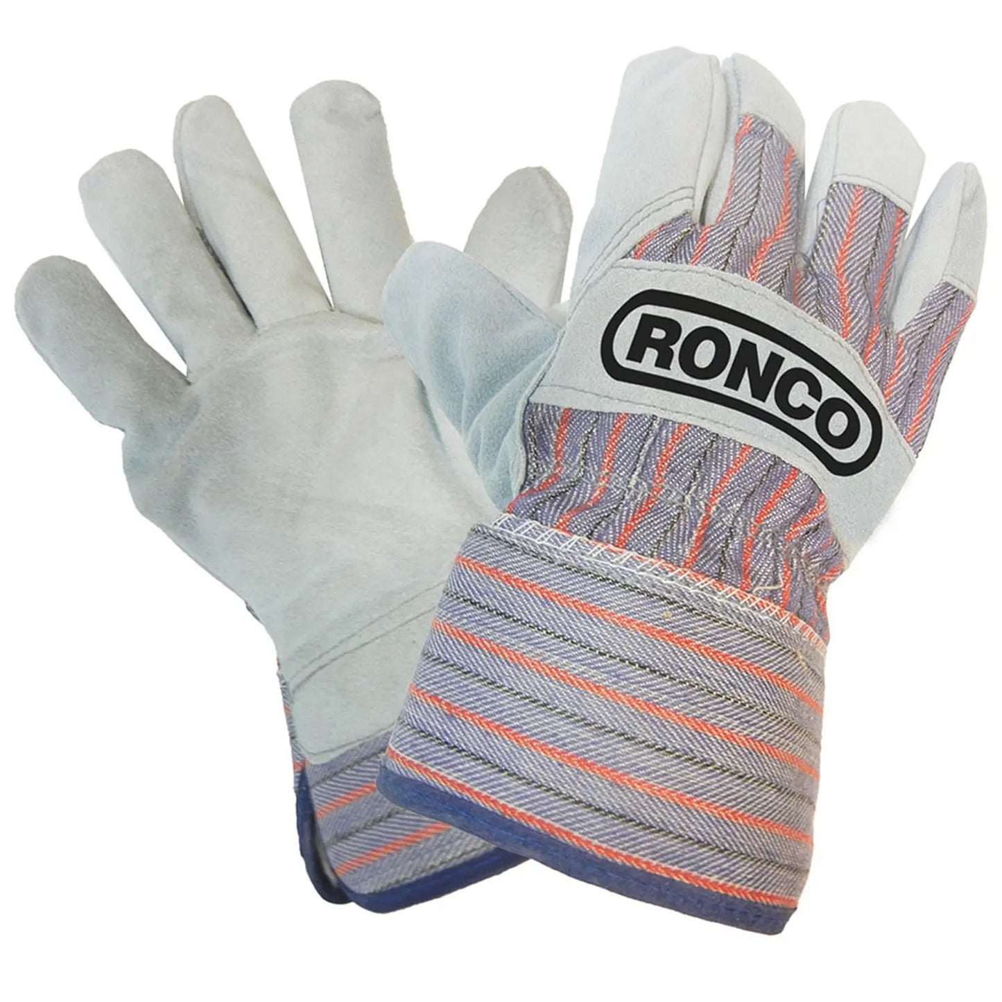 Ronco Split Leather Fitters Cold Resistant Fleece Lined Gloves