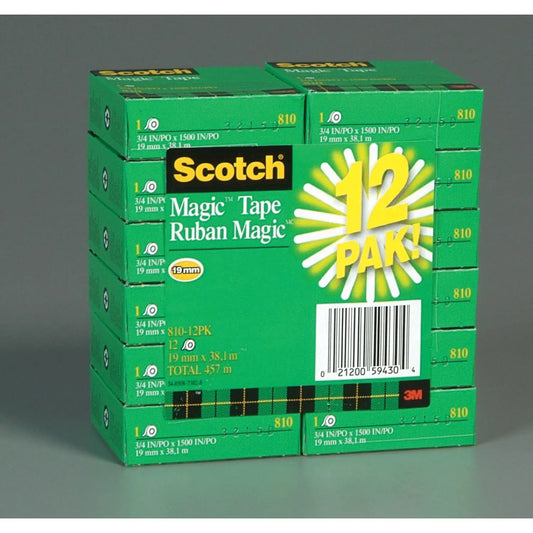 Scotch Magic Tape Refill Bulk Pack (12/PK)