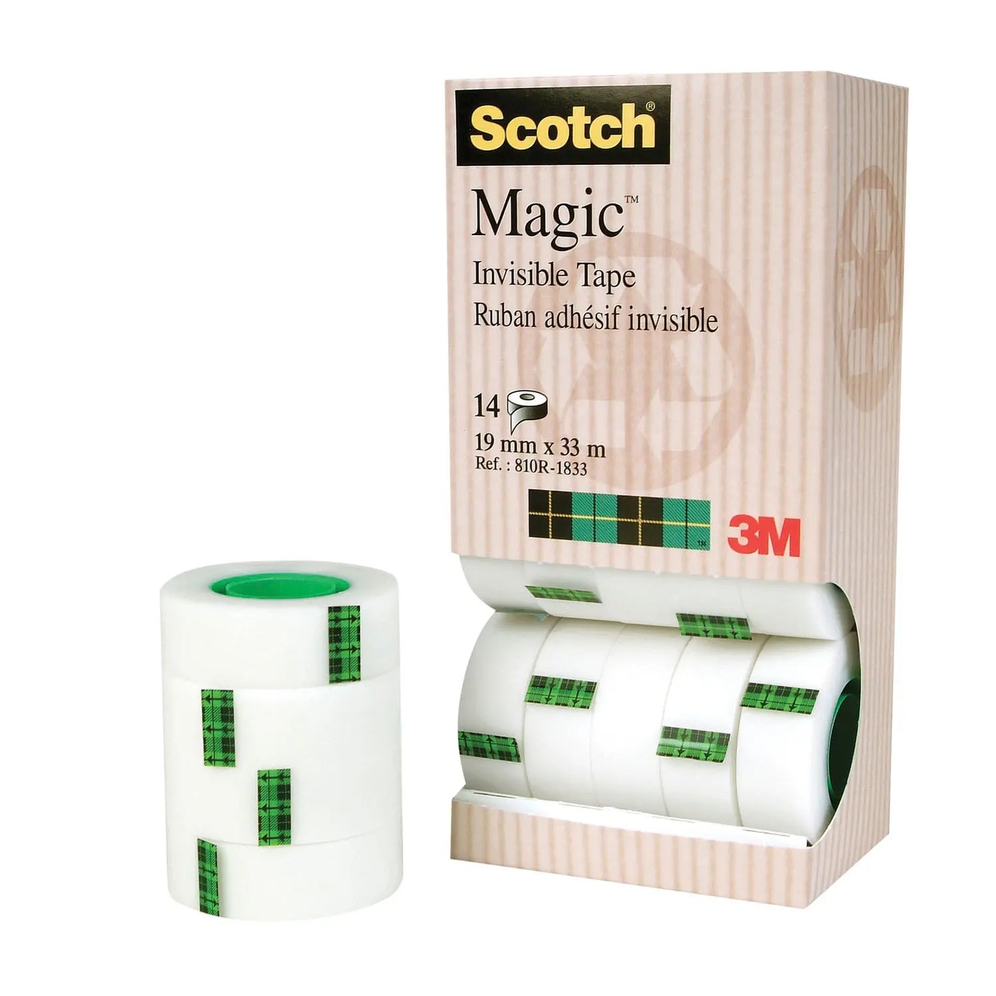 Scotch Magic Tape Refills in Recycled Tower Pack 14 rolls