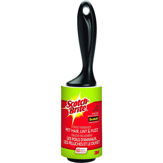 Scotch-Brite Lint Roller, 60 Sheets