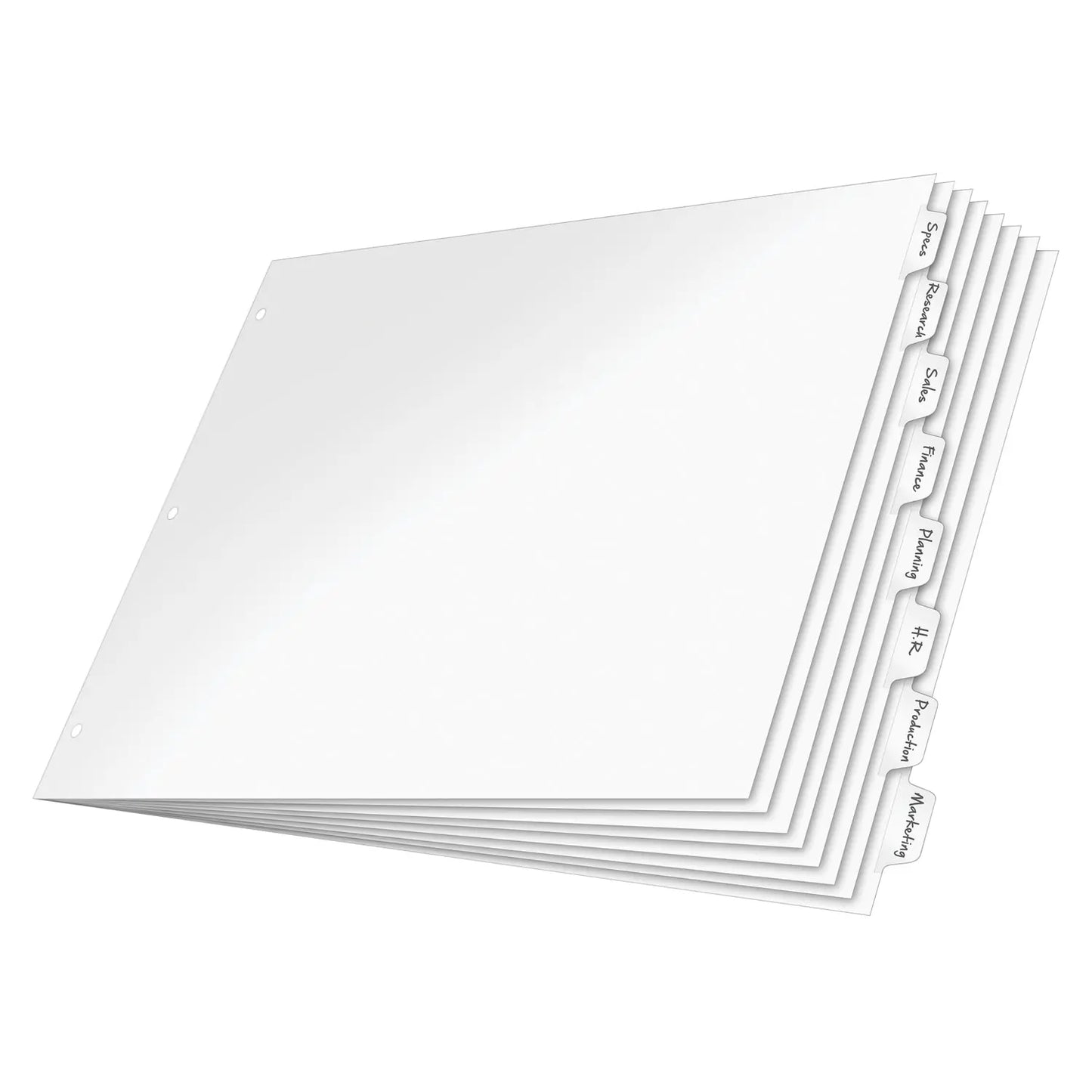 Cardinal Write 'N Erase Tabloid-size (11" X 17") Tabbed Dividers