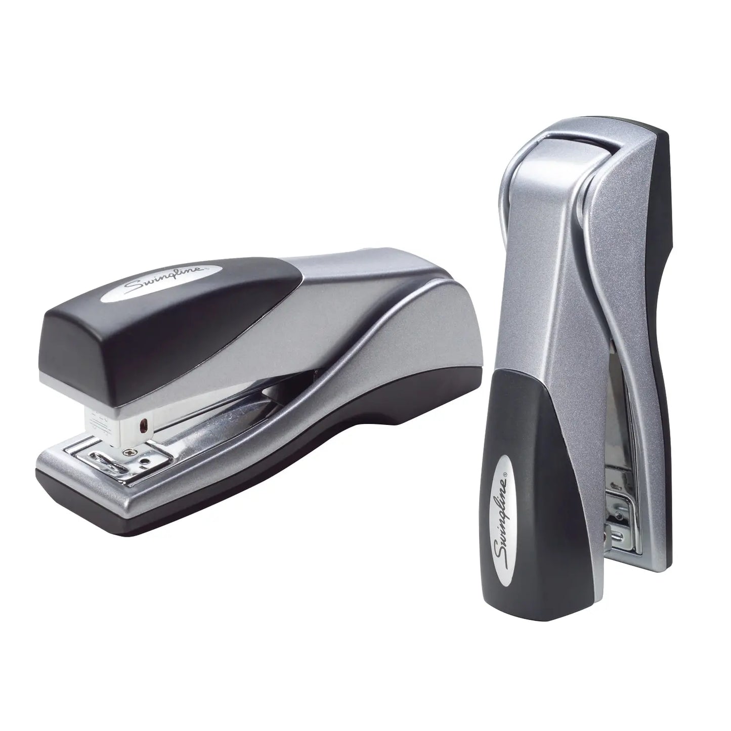 Swingline Optima Compact Grip Stapler, Half-Strip, Silver, 25-Sheet Capacity