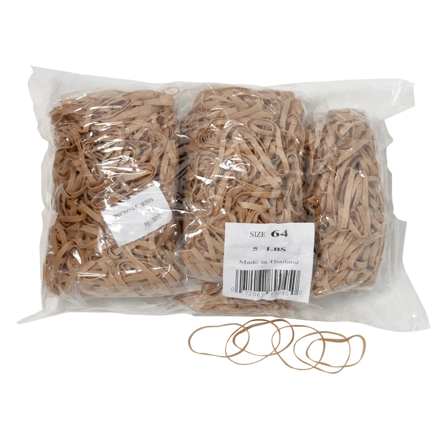 DIXON #64 RUBBER BANDS 5LB