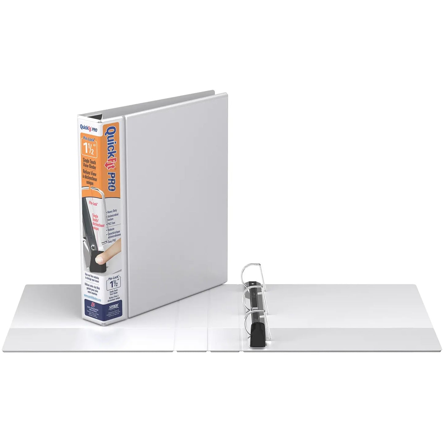 QUICKFIT  PRO BINDER 1.5 -WHT