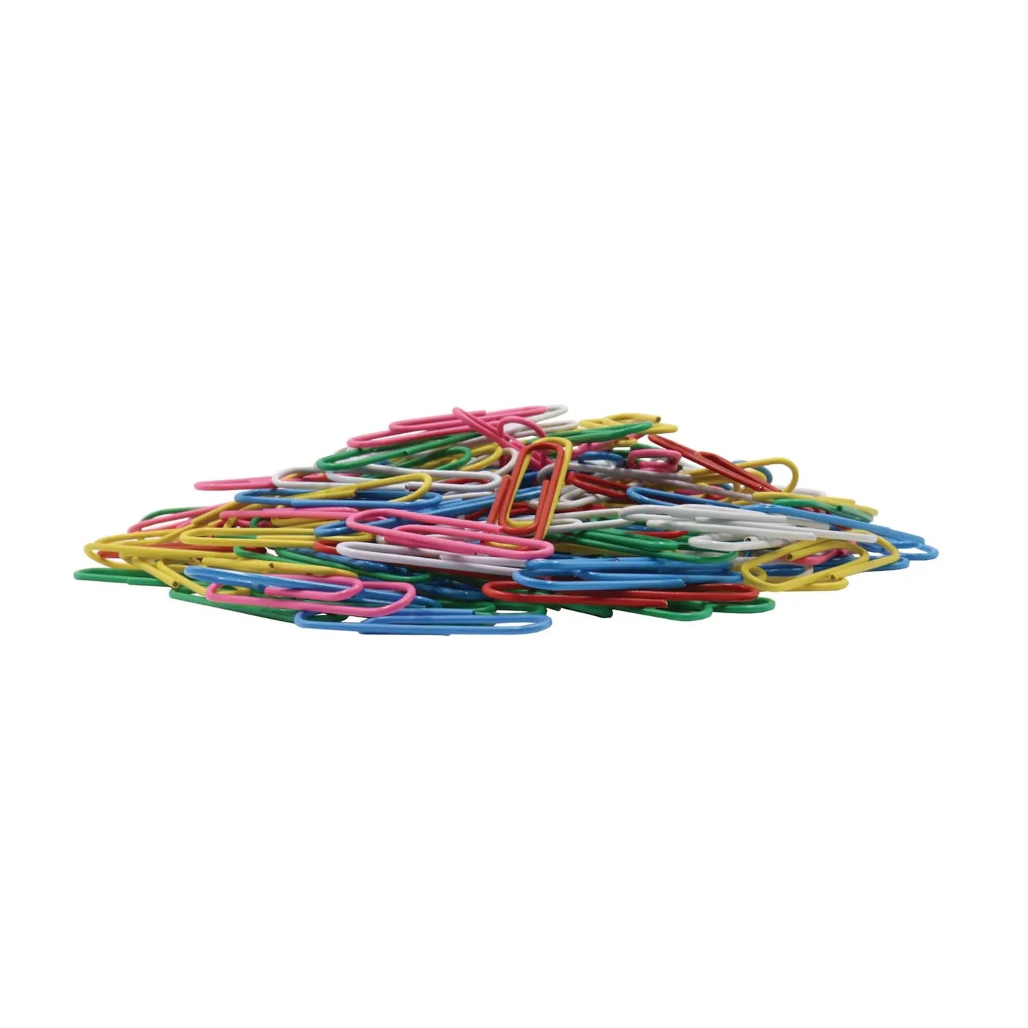 Acme 2" Vinyl-Coated Paper Clips, Assorted Colours, Pack of 200