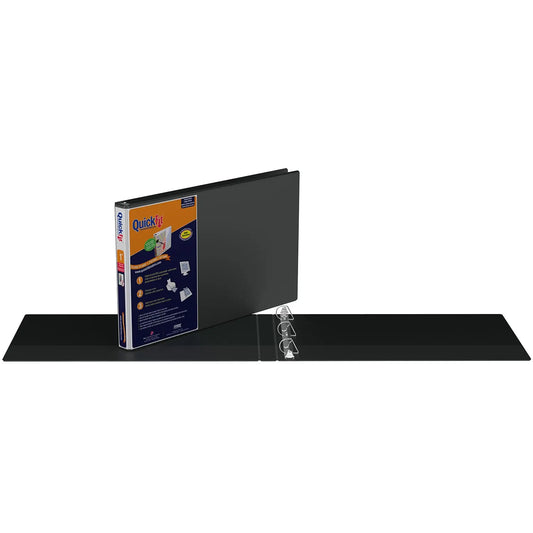 DELUXE BINDER 11X17 1.0  BLK