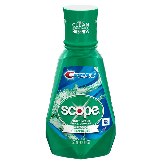 Crest Scope Classic Mouthwash, 250 mL