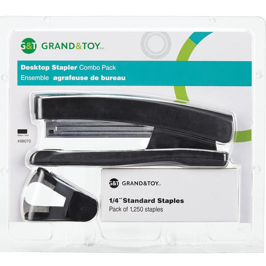 Grand & Toy Desktop Stapler Combo Pack