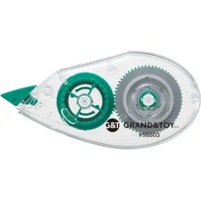 Grand & Toy Correction Tape, Top Application (10/PK)