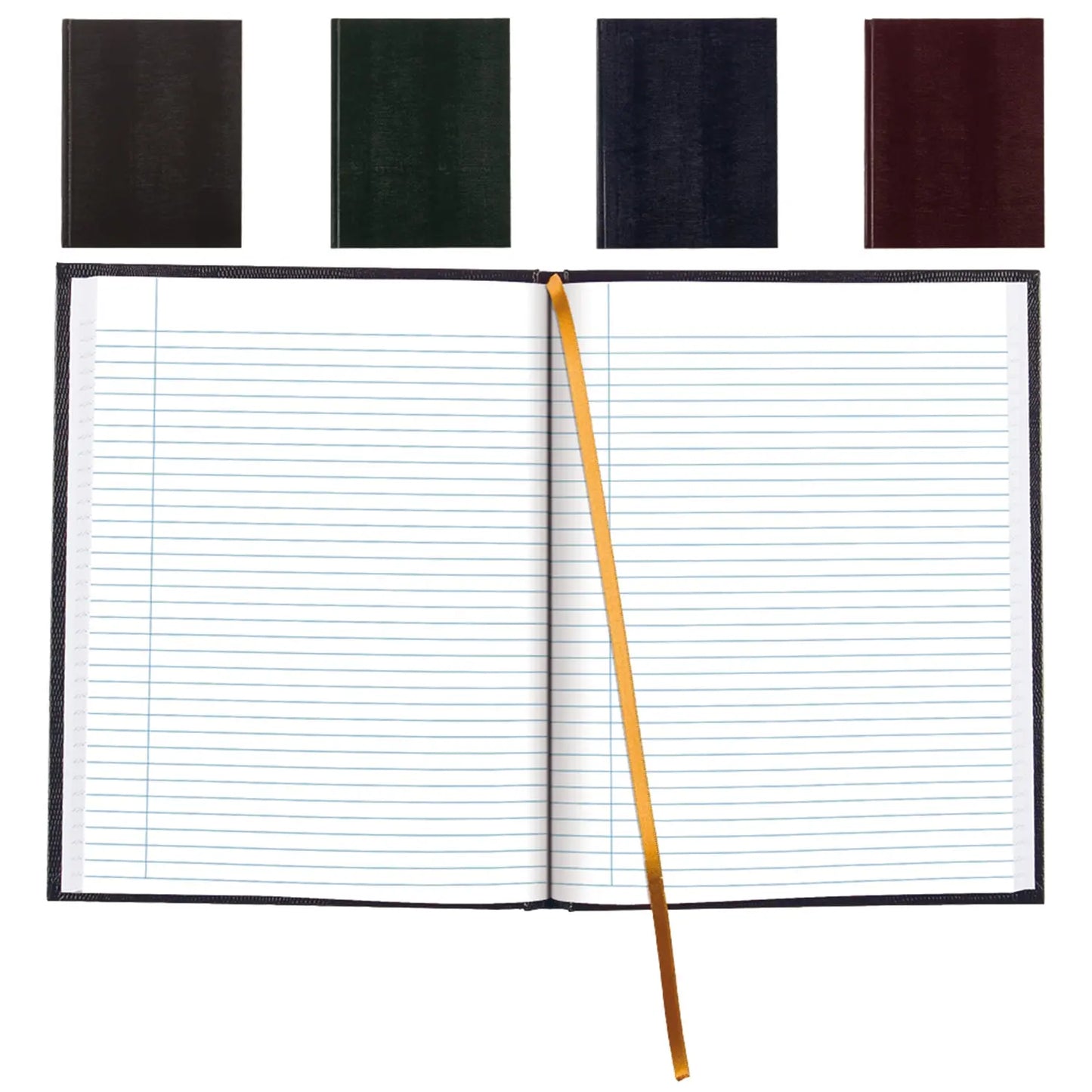 Blueline Executive Notebook, Assorted Colours (No Colour Choice On Delivered Orders), 10 3/4" x 8 1/2", English