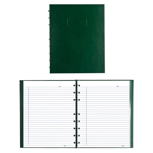 Blueline NotePro Coiled Notebook, 192 Pages, Green, 9 1/4" x 7 1/4"