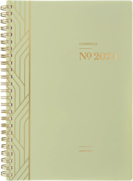 Cambridge WorkStyle Focus Weekly/Monthly Planner - Wire Bound - 6" x 8.5"