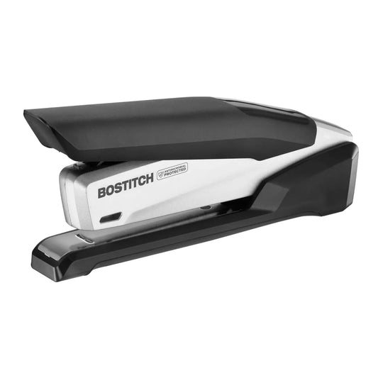 Bostitch InPower Premium Antimicrobial Spring-Powered Desktop Stapler, Black, 28-Sheet Capacity