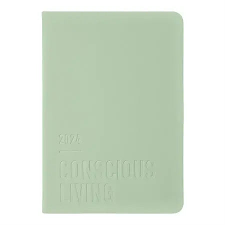 Conscious Weekly Planner - 8-1/4" x 5-7/8" - Sage