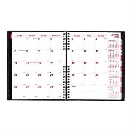 Brownline 14-Month Monthly Planner - December 2023 - January 2025 - 7 1/8" x 8 7/8"