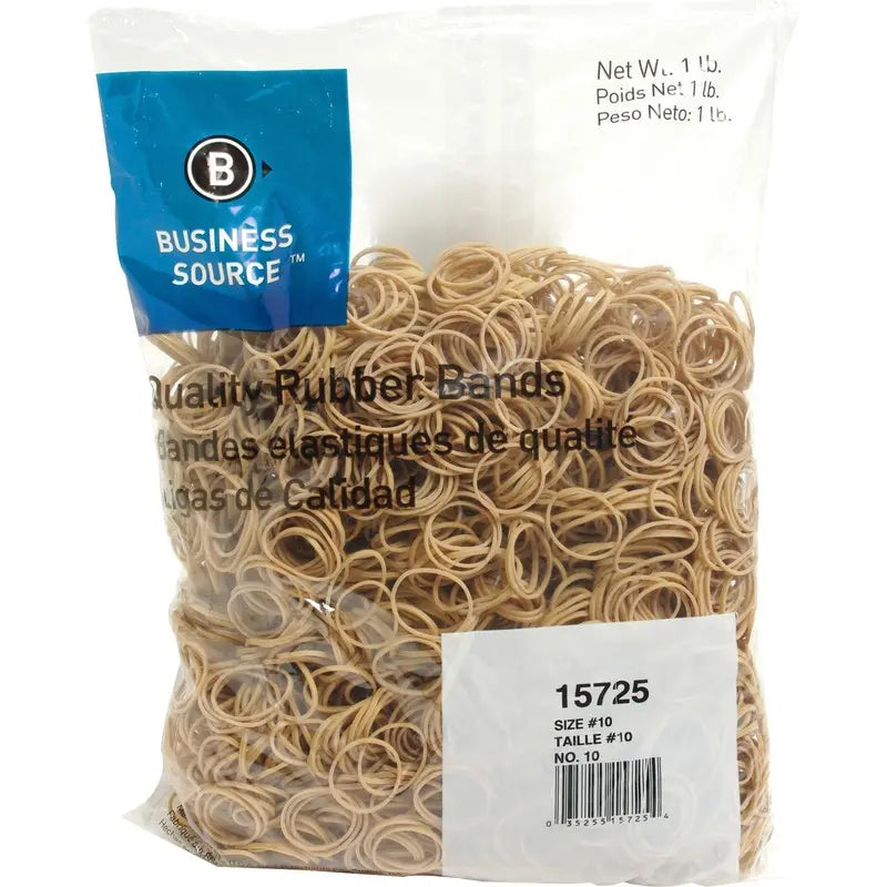 SIZE#10 RUBBER BANDS-1LB BG