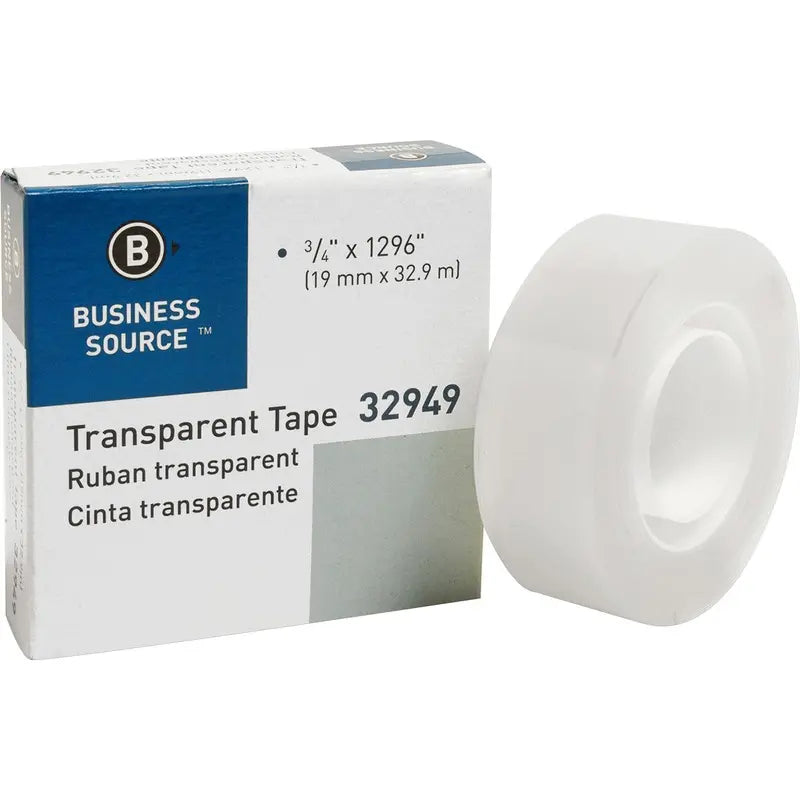 TAPE,3/4"X1296",TRANSPARENT