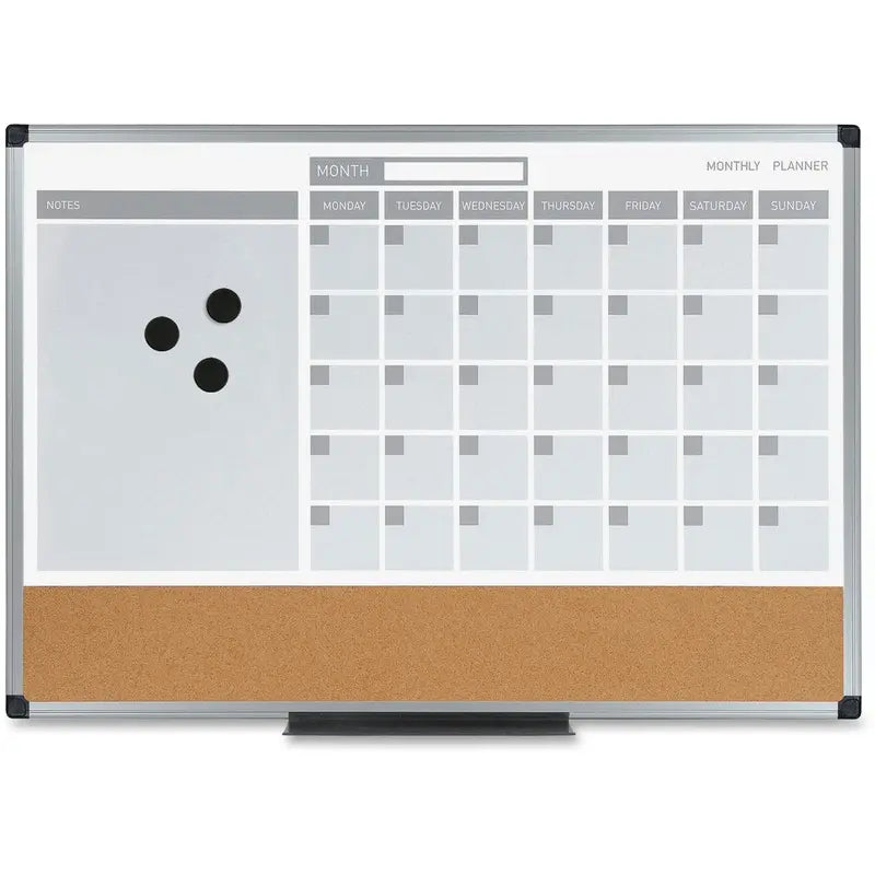 3-IN-1 CALENDAR BOARD, 18X24"