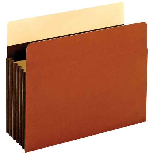 Pendaflex Heavy-Duty 5 1/4" Expansion File Pocket with Tyvek Tear-Resistant Gussets, For letter-size Documents