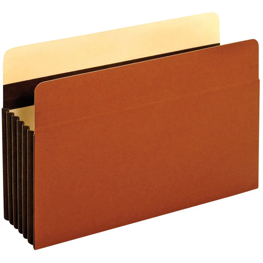 Pendaflex Heavy-Duty 5 1/4" Expansion File Pocket with Tyvek Tear-Resistant Gussets, For legal-size Documents