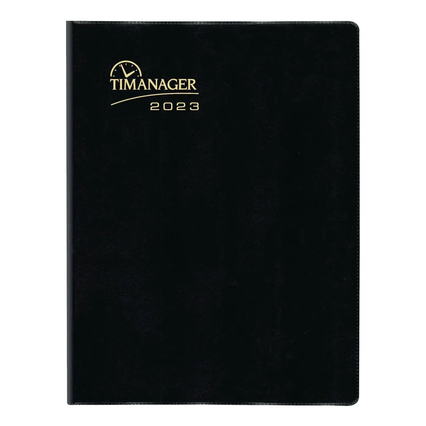 Blueline Timanager 13-Month Weekly Planner, Black, 11" x 8-1/2", December-December, English