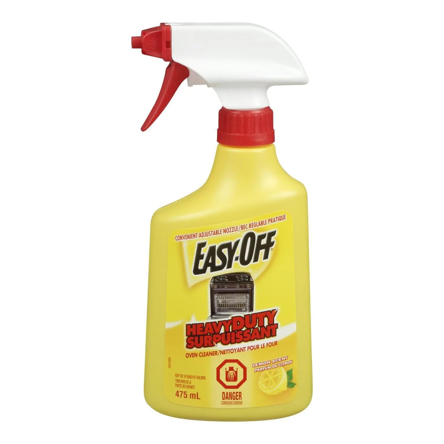 Easy-Off® Heavy Duty Oven Grill Broiler Cleaner, Lemon Scent, 475 mL Spray Bottle