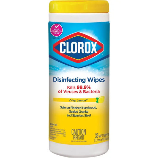 WIPES DISINFECT LEMON 35sht