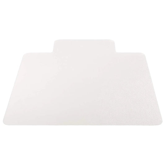 Deflecto EconoMat Smooth-Back Vinyl Chairmat for Hard Floors, Clear, 45" x 53" with Lip (CM21232)