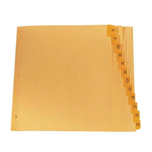 Oxford Premium Pre-printed Tab Dividers