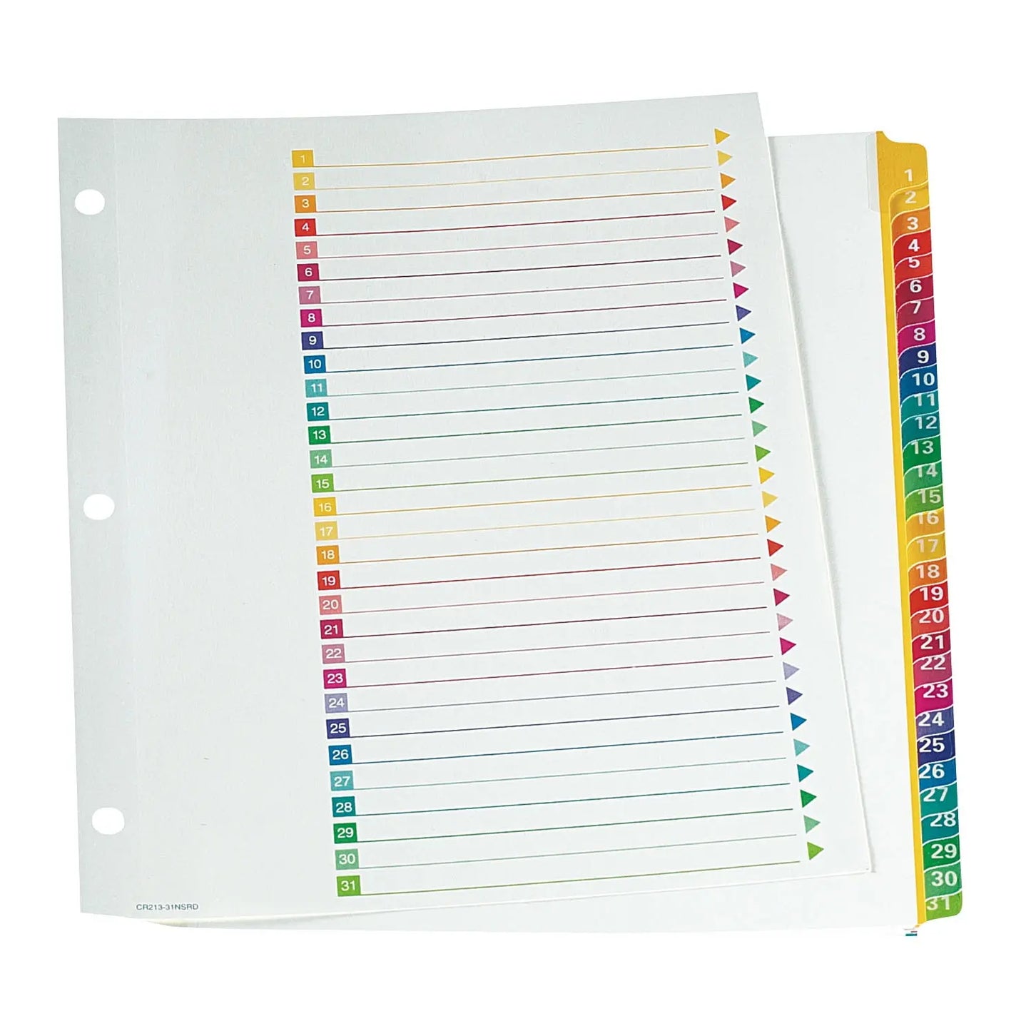 Cardinal One Step Table of Contents Dividers