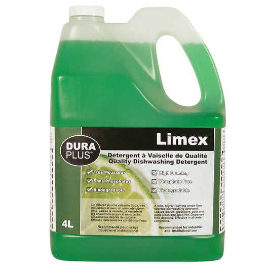 Dura Plus Limex Liquid Dish Soap, 4L