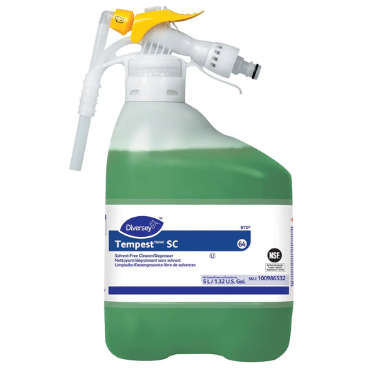 Diversey Tempest SC Solvent-Free Cleaner/Degreaser, 5 L RTD