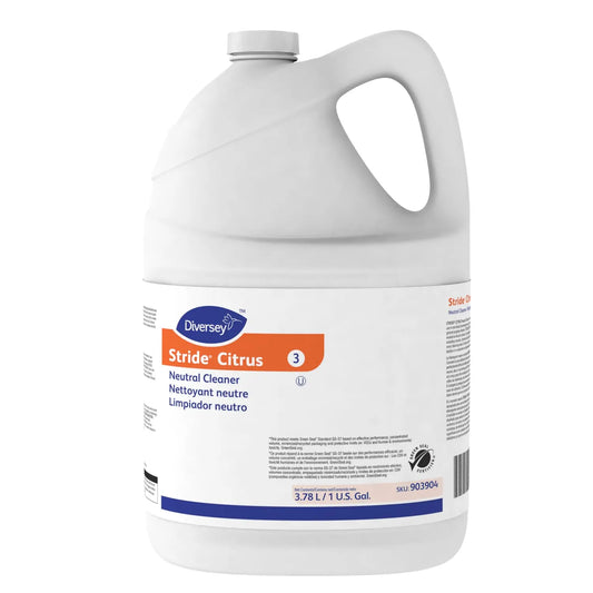 Diversey Stride Citrus Neutral Cleaner, 3.78 L